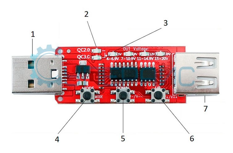 Usb tester u96 схема