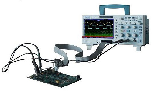 Осциллограф двухканальный Hantek MSO5102D