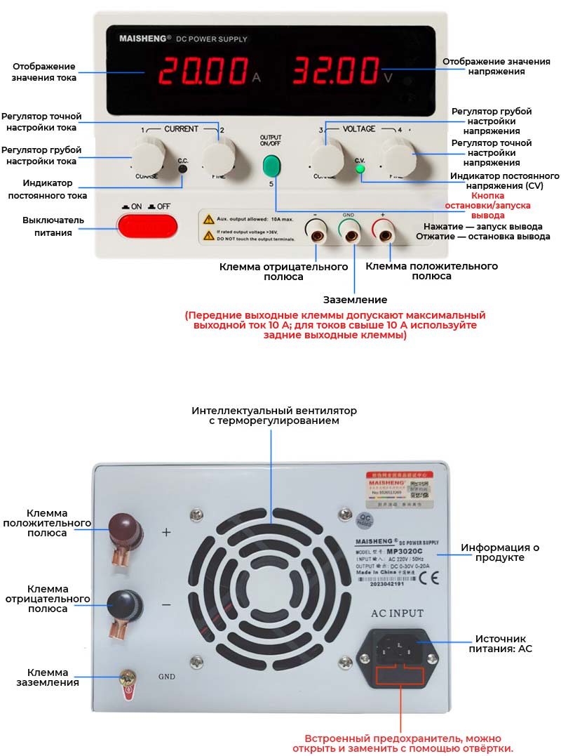 Источники питания MAISHENG