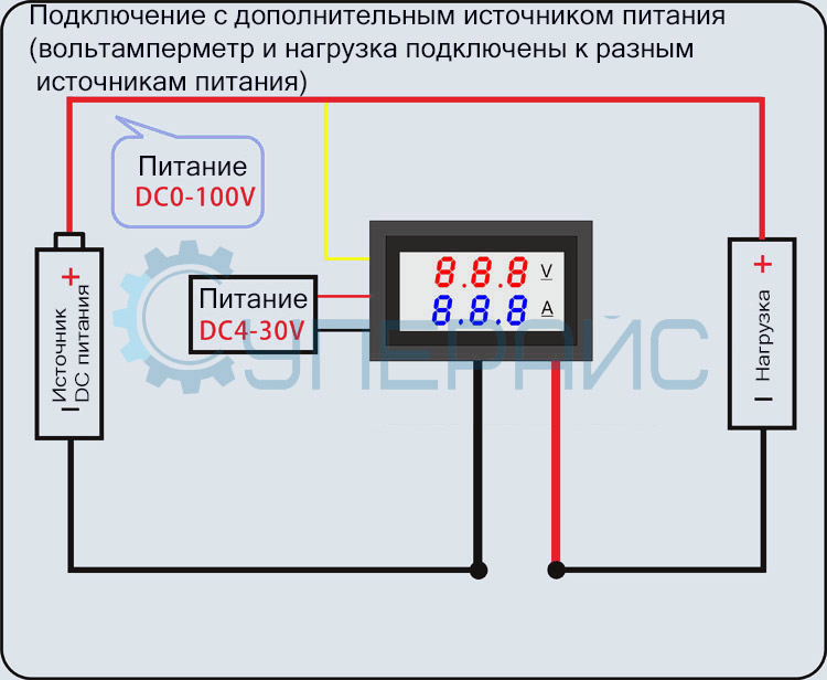 Вольтамперметр схема включения