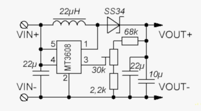 Tc3582da схема включения