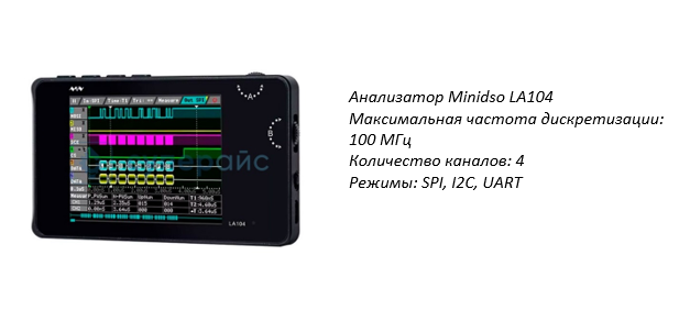 анализатор логический с дисплеем