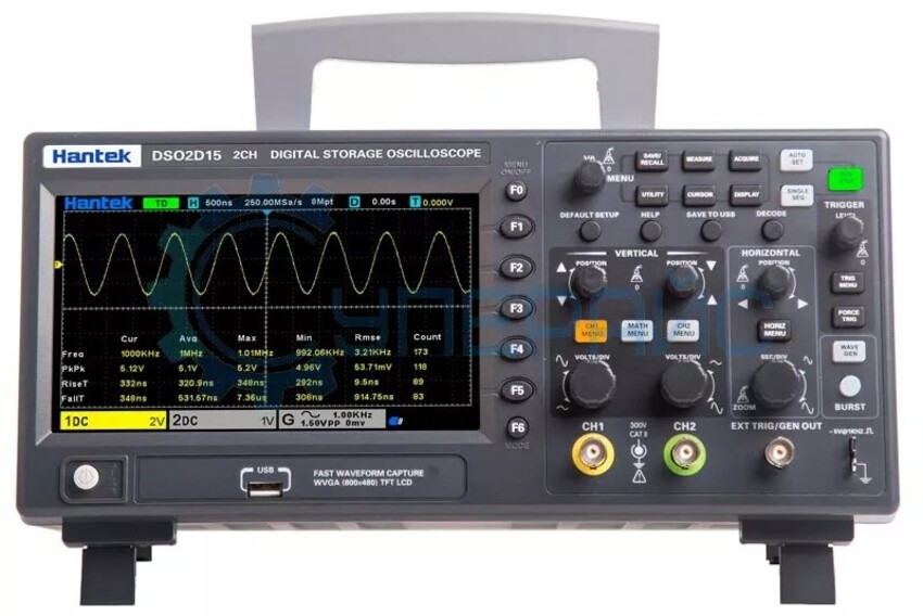 заказать осциллограф hantek в магазине Суперайс