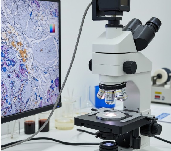 отличие металлографического микроскопа