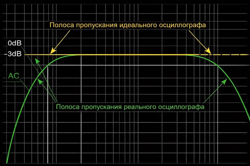 полоса пропускания осциллографа