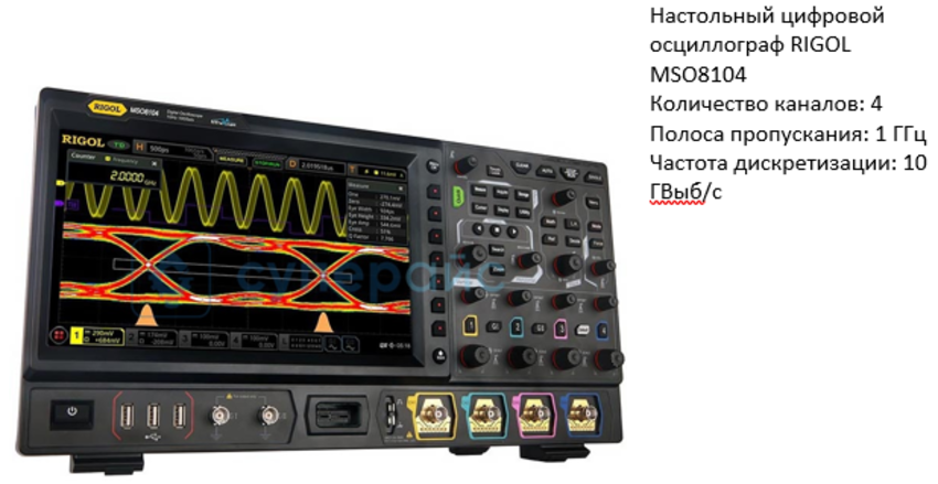 осциллограф 4 канала