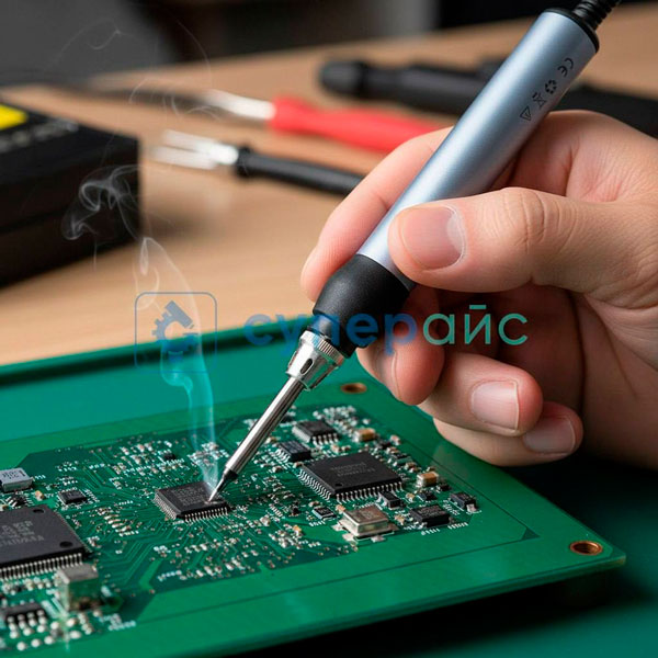 Эргономика паяльника FNIRSI HS01