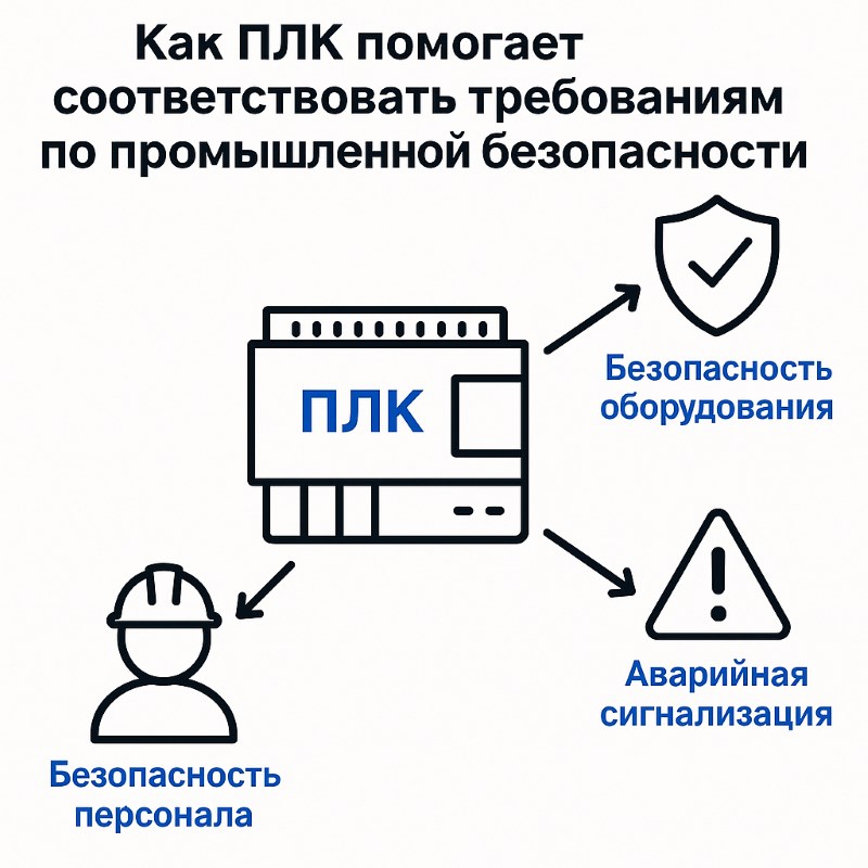 схема применения контроллера применение плк