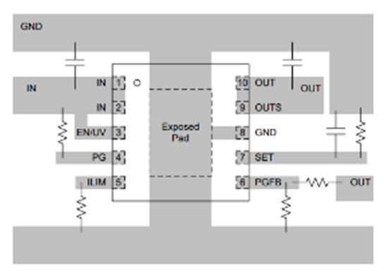 трассировка платы схема