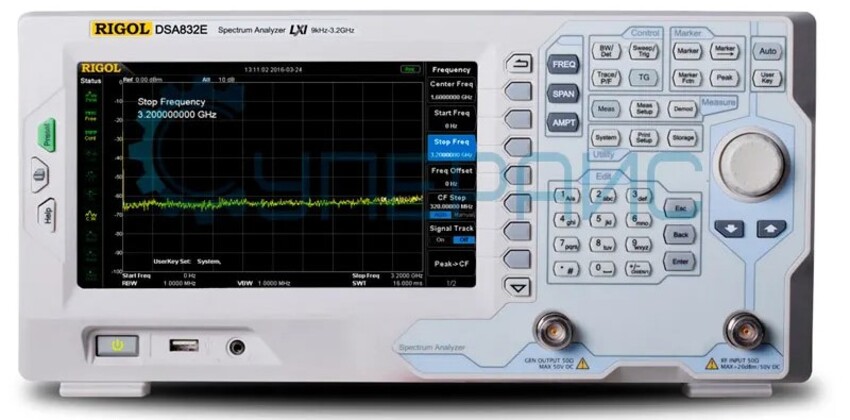 Анализатор спектра RIGOL DSA832E заказать в магазине Суперайс