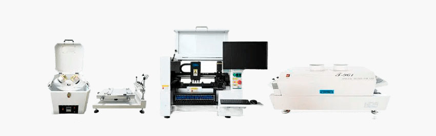 Набор станков и машин для создания печатных плат