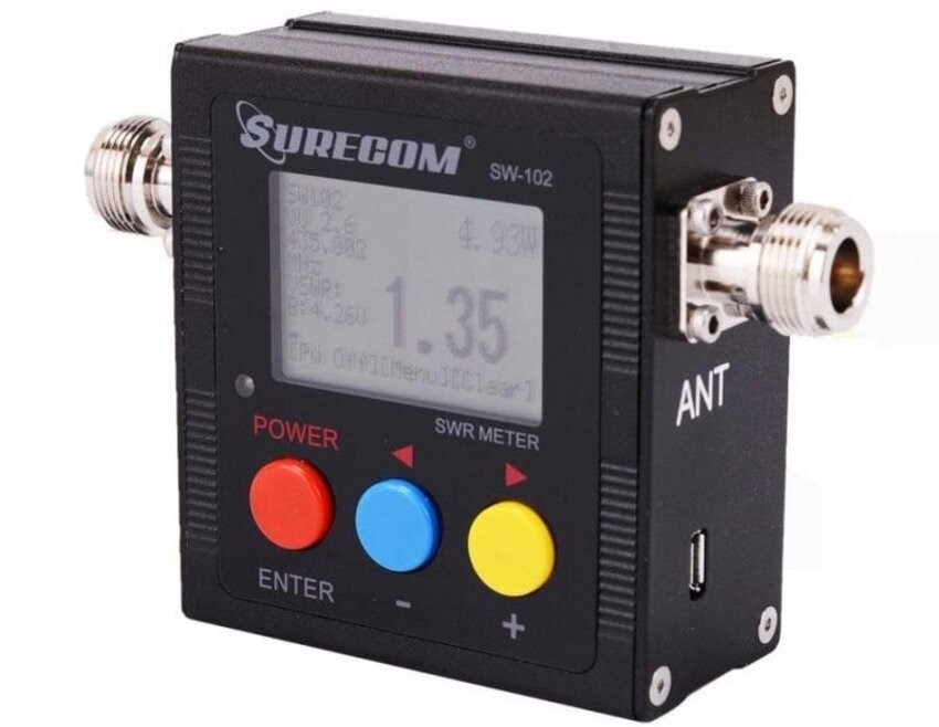 измеритель КСВ SURECOM SW-102-R заказать в Суперайс