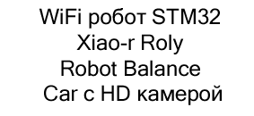 WiFi робот STM32 Xiao-r Roly Robot Balance Car купить микроскоп в суперайс