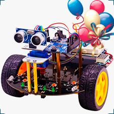 конструктор для сборки робота Yahboom Robot Car купить недорого в суперайс