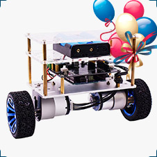 купить Балансирующий робот Yahboom Balance Robot по скидке в суперайс в день защиты детей