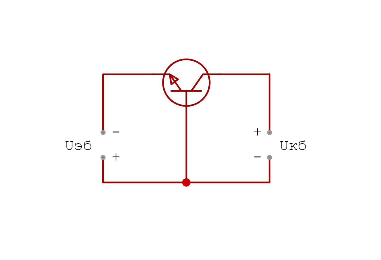 схема включения транзистора с общей базой