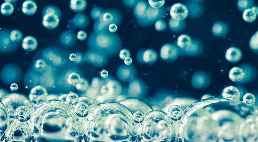 пузырьки газа в воде