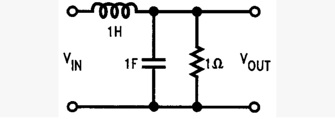 фильтр нижних частот схема