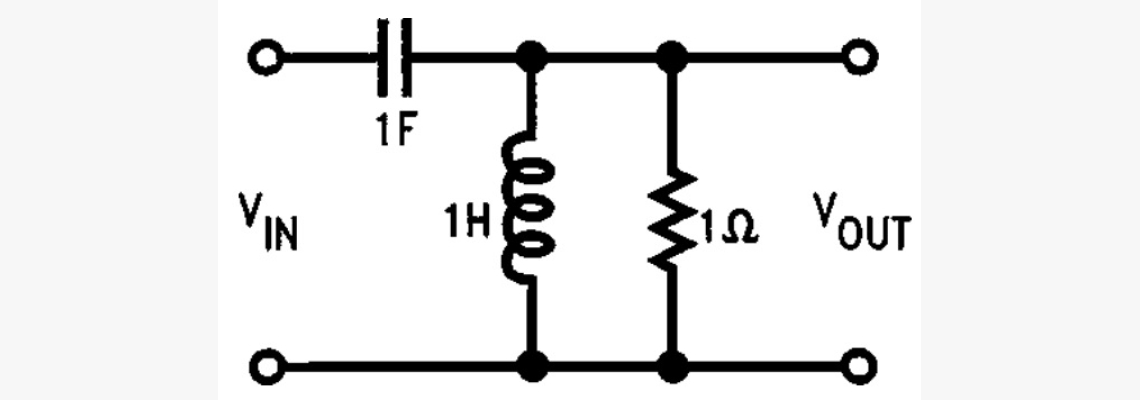 фильтр нижних частот схема