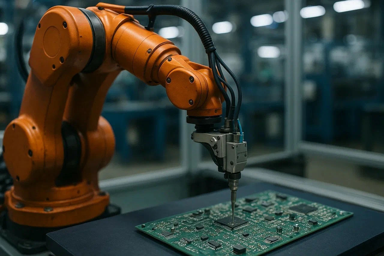 Роботизированные механизмы в магазине Суперайс