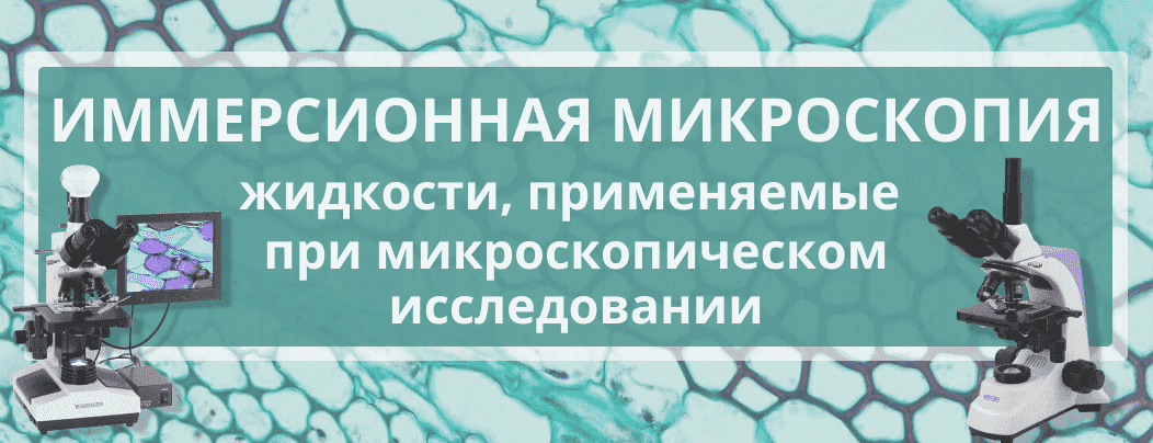 иммерсионная микроскопия принцип