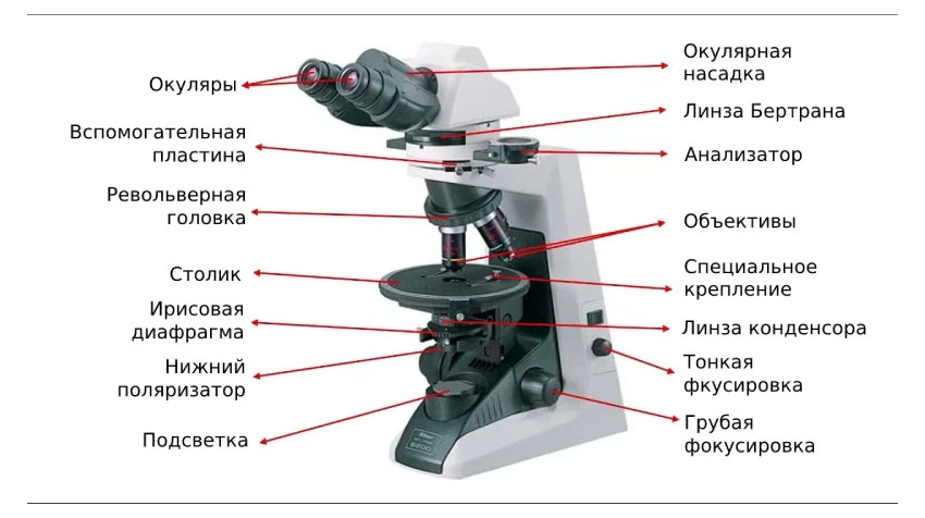 поляризационный микроскоп заказать в Суперайс