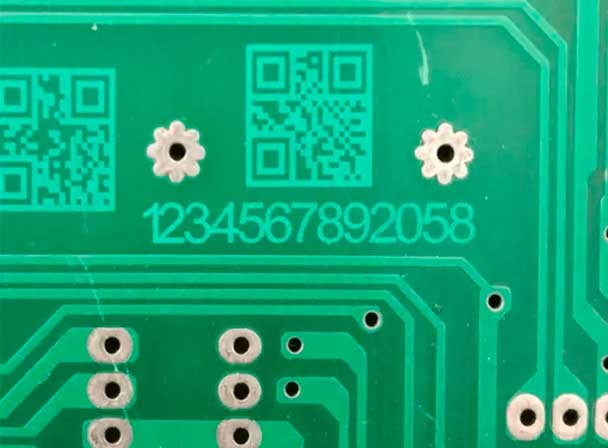 Фото маркировки печатной платы (PCB)