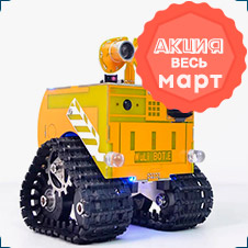 Робот-танк с камерой Xiao-r WuLiBot купить в суперайс недорого