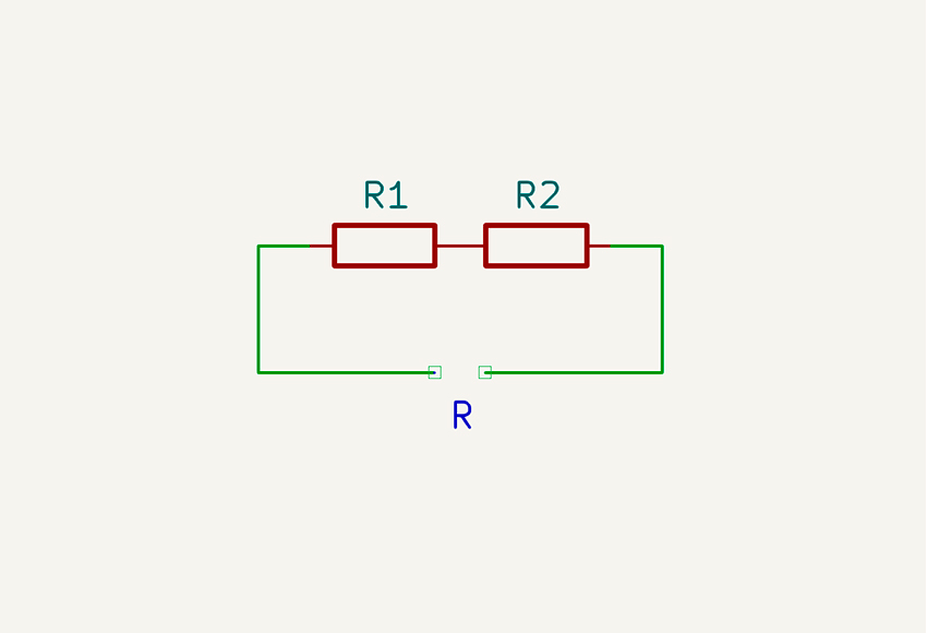 последовательное соединение резисторов сопротивление