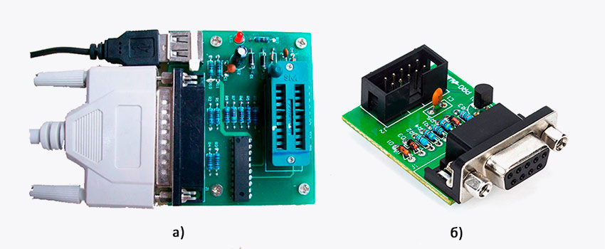 Программаторы с параллельным и последовательным портом