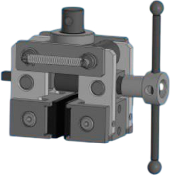 Рычажно-винтовой фиксатор