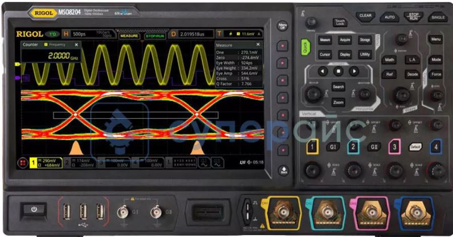 Осциллоскоп RIGOL MSO8204 | Суперайс