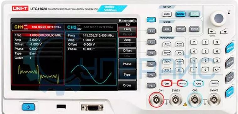 Источник колебаний произвольной формы UNI-T UTG4162A | Суперайс