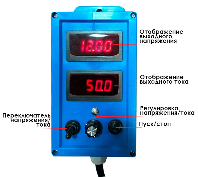 блок питания с дисплеем