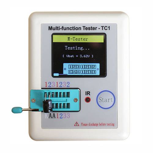 купить многофункциональный измеритель Tester-TC1 (RLC, ESR, транзисторы)