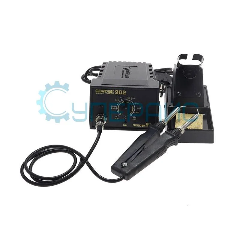 Паяльная станция GORDAK 902 с термопинцетом фото 2