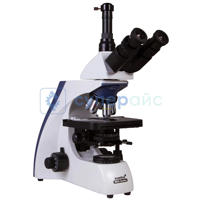 Тринокулярный микроскоп Levenhuk MED 30T фото 3