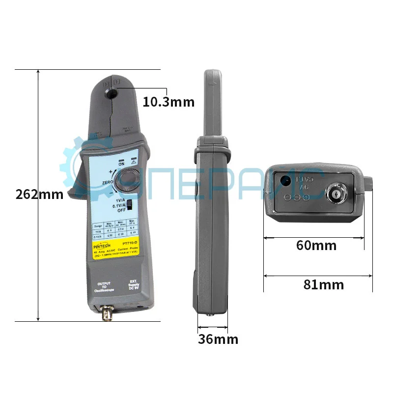 Токовый пробник PINTECH PT710-D для осциллографа фото 3