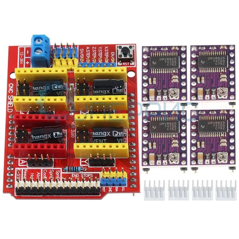 CNC комплект для гравировального станка с контроллером UNO, совместимым со средой Arduino фото 1