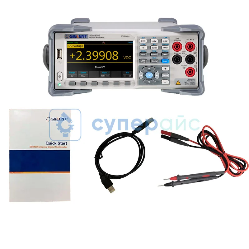 Мультиметр настольный Siglent SDM3055 фото 4