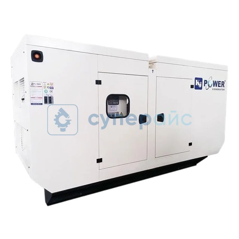 Генератор KJPower KJDD275 с двигателем DOOSAN в шумоизолированном кожухе фото 1