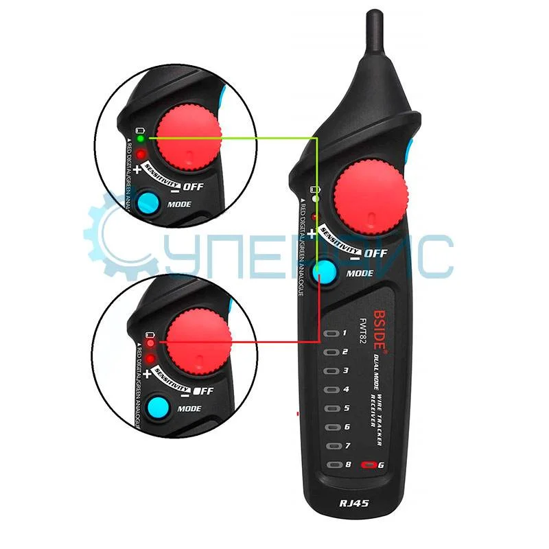 Тестер кабелеискатель BSIDE FWT82 фото 3