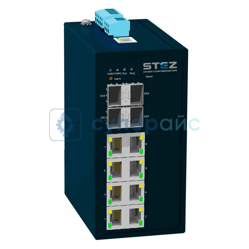 Промышленный управляемый коммутатор СТЭЗ STEZ3208-4GSFP-PN фото 1