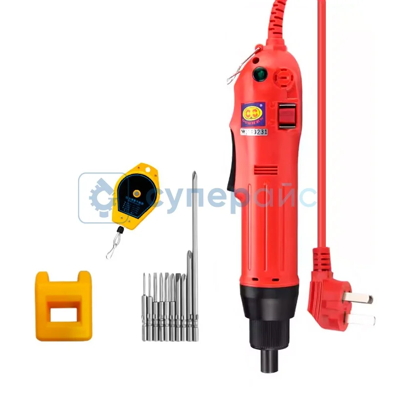Электрическая отвертка Oushen OS-600 с пружинным балансиром (круглые биты, 5 мм) фото 1