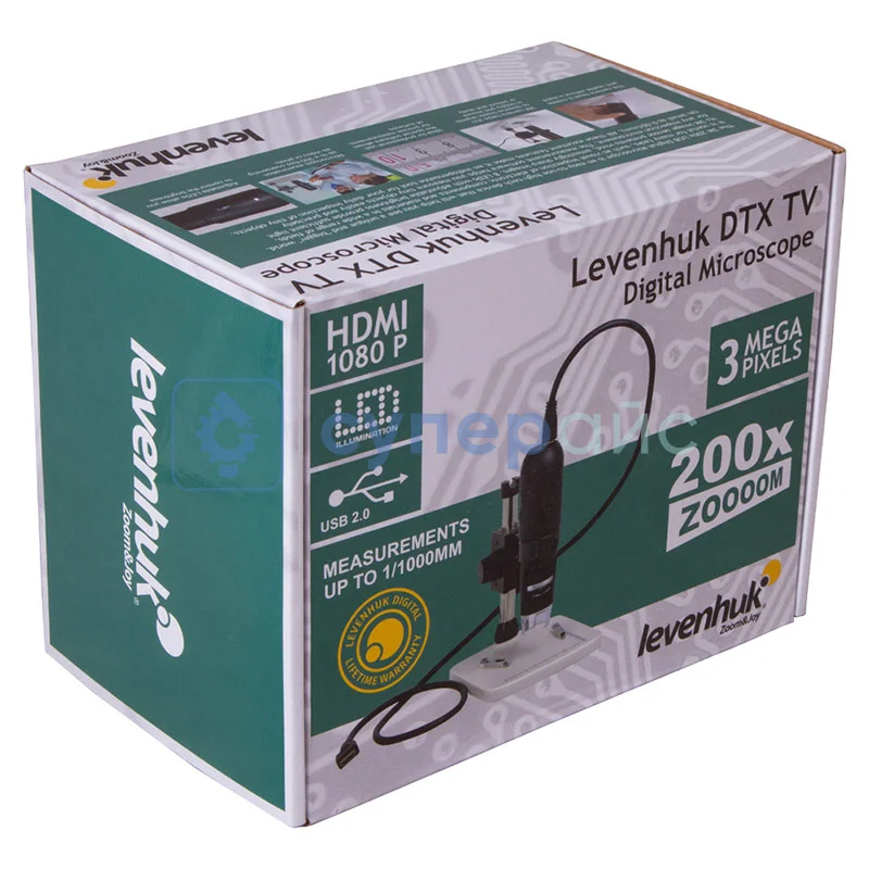 Стационарный микроскоп Levenhuk DTX TV фото 11