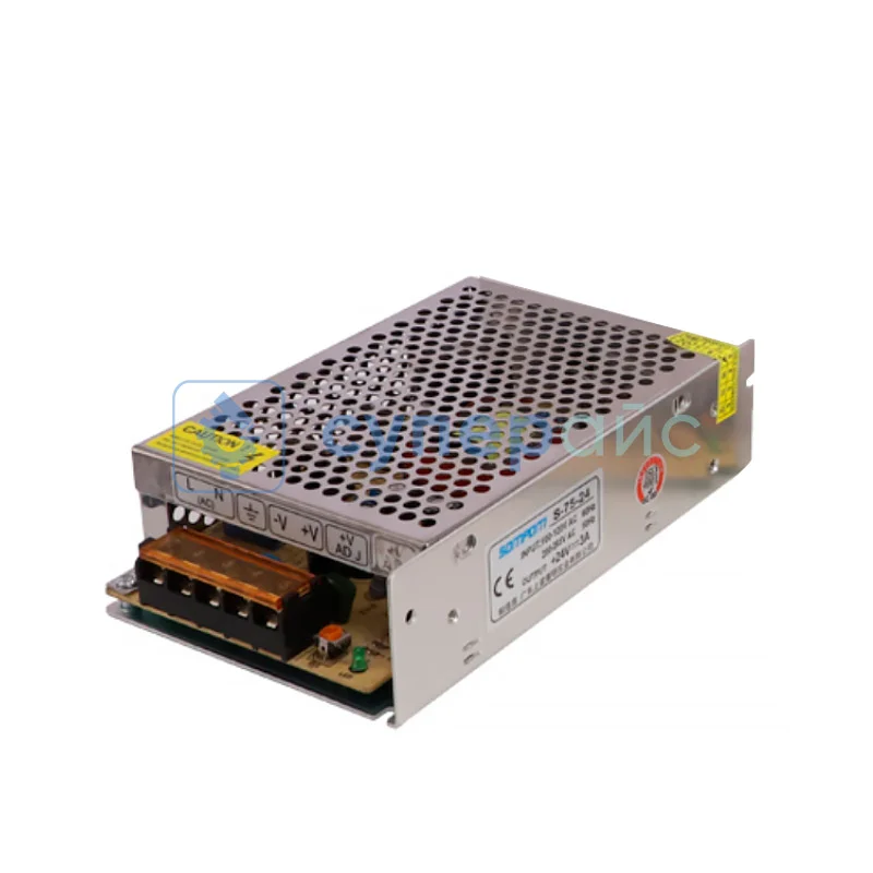 Источник питания SOMPOM S-75-24 (24В, 3А) фото 2