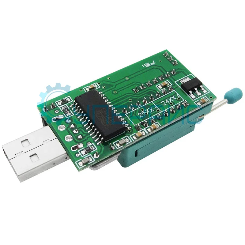 USB программатор на CH341A с тремя адаптерами фото 4