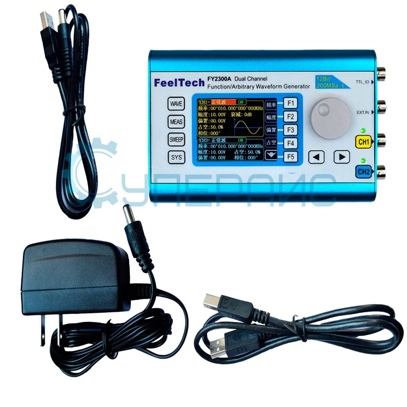 Портативный генератор ВЧ-сигналов FeelTech FY2300-12M фото 4