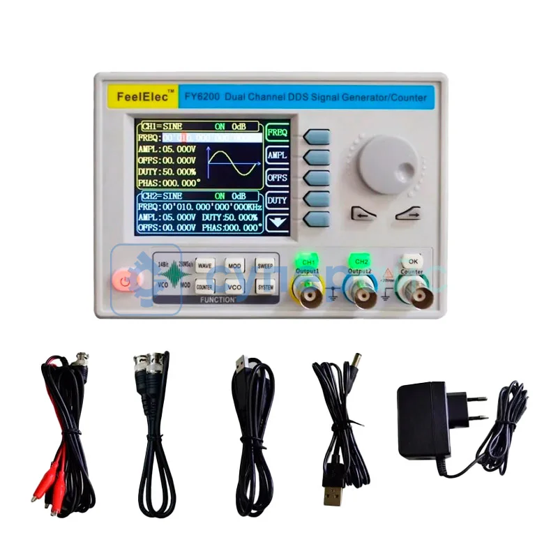 Генератор сигналов FeelTech FY6200-50M фото 2