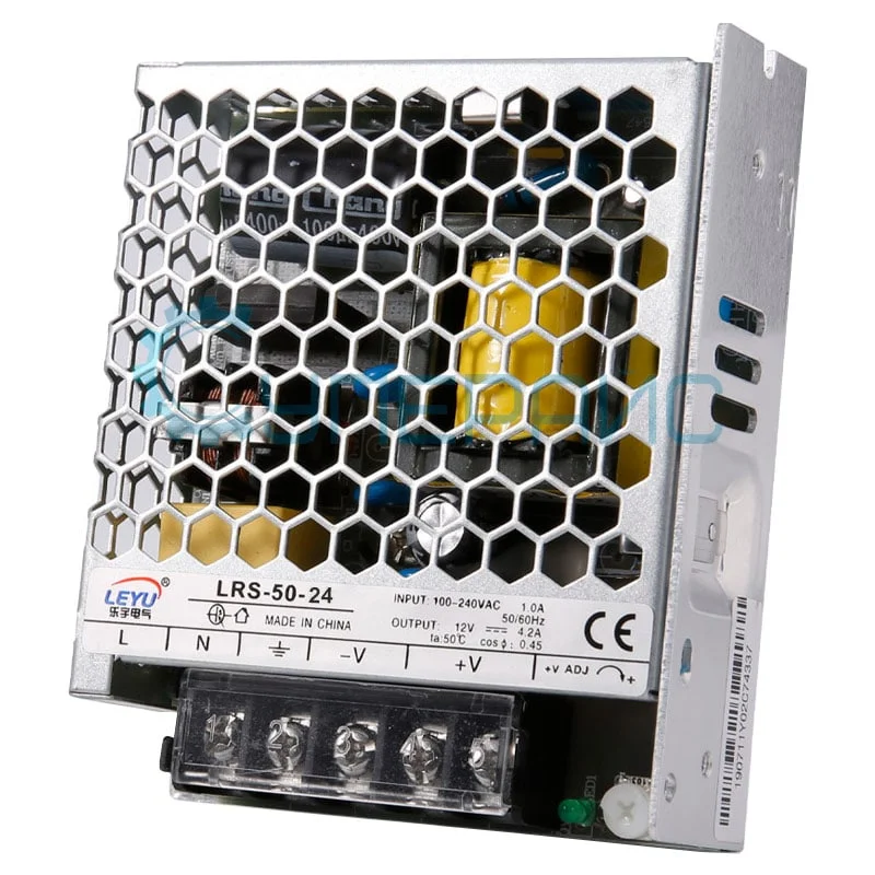 Многофункциональный источник питания Leyu LRS-50-24 (24 В, 2,2 А, 52,8 Вт) фото 2